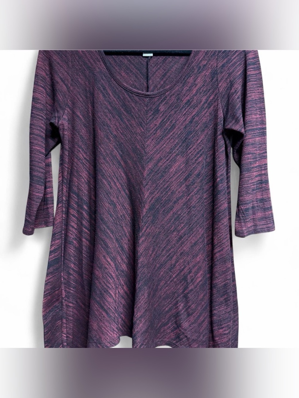 Burgundy Motherhood Maternity Shirt- Sz: L